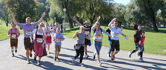 9. Münchner Trachtenlauf am 13.10.2018 im Rahmenprogramm des 33.. Generali München Marathons (©Foto:Martin Schmitz)